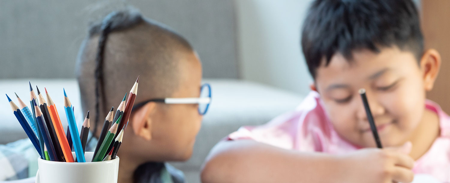 Students in classroom